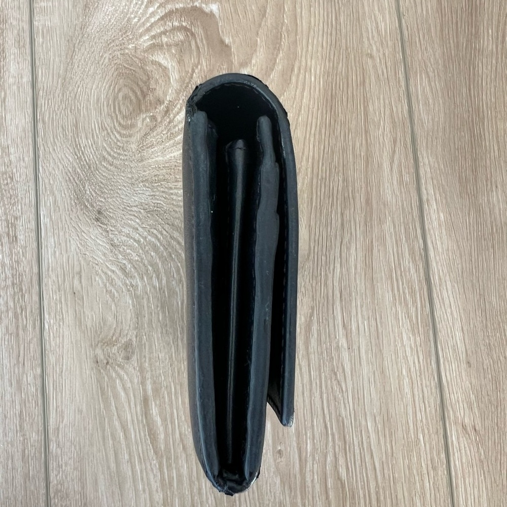 FENDI By The Way Continental long wallet in black leather with gold - Picture 3 of 9